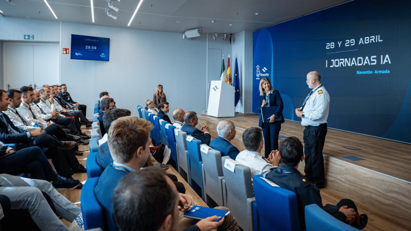 Jornada sobre inteligencia artificial en el ámbito naval organizadas por Navantia y la Armada en San Fernando (Cádiz) - NAVANTIA Jornada sobre inteligencia artificial en el ámbito naval organizadas por Navantia y la Armada en San Fernando (Cádiz) - NAVANTIA
