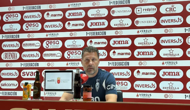 Imagen esta ma&ntilde;ana de Curro Torres en el estadio Enrique Roca