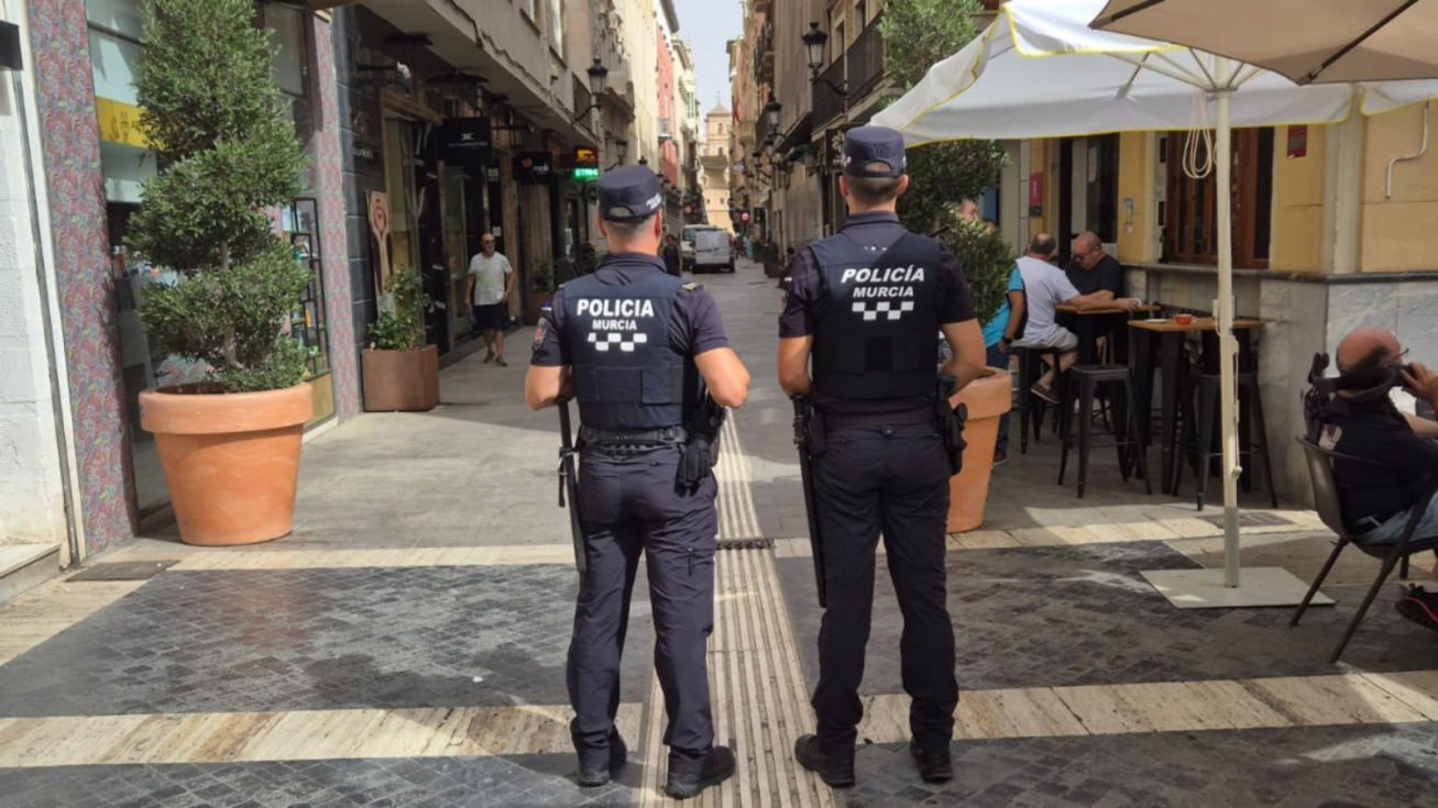 Policías locales de Murcia. Policías locales de Murcia.