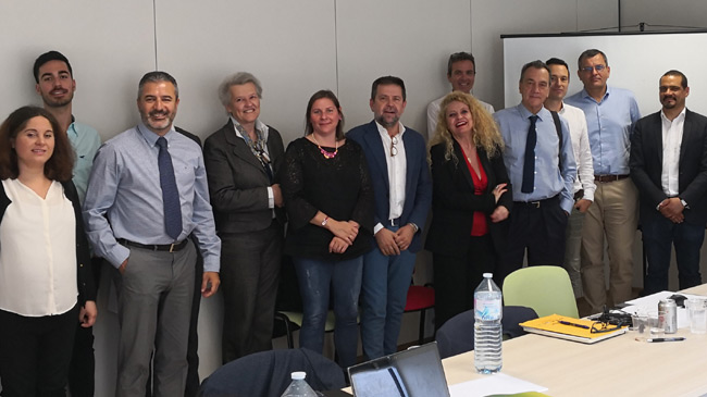 Miembros de Eucofel reunidos en Bruselas