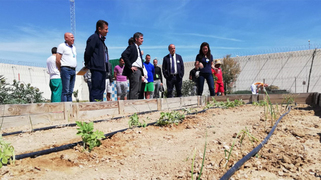 El consejero Del Amor durante su visita a la prisi&oacute;n de Campos del R&iacute;o