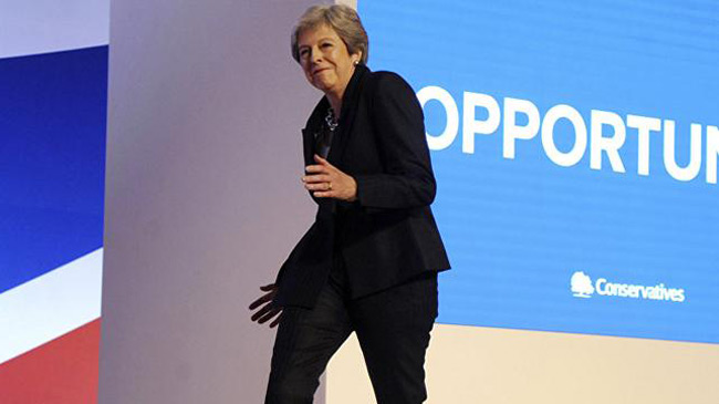 Theresa May, primera ministra brit&aacute;nica