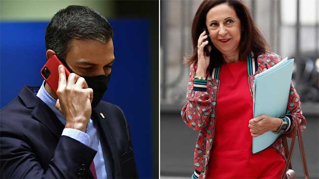 Pedro S&aacute;nchez y Margarita Robles