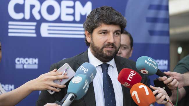 Fernando L&oacute;pez Miras hizo el anuncio durante la asamblea general de Croem