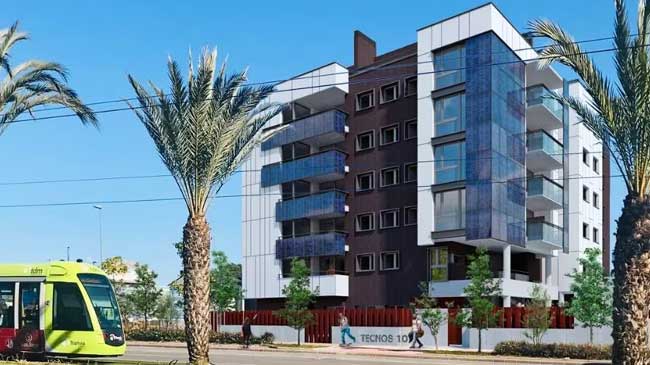 La zona en torno a la avenida Juan de Borb&oacute;n es de las m&aacute;s activas en la capital