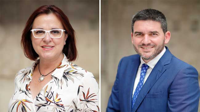 Isabel Franco y Antonio Luengo