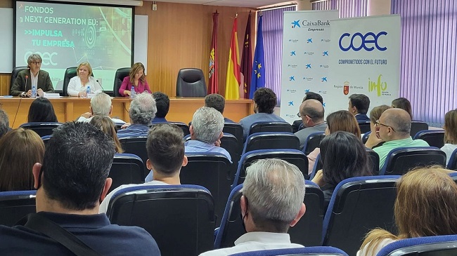 Imagen de la inauguraci&oacute;n de la jornada &lsquo;Fondos Next Generation: Impulsa tu empresa&rsquo;, organizada por Coec