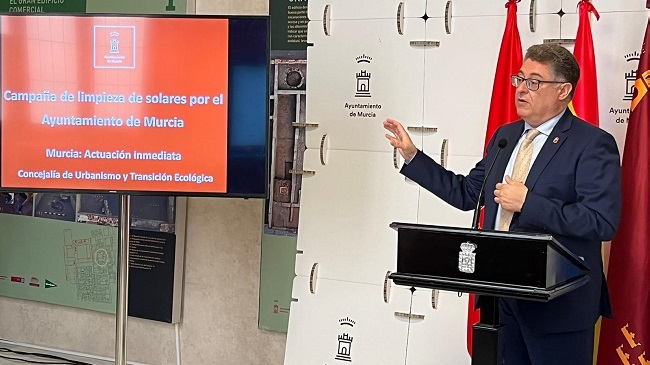 El concejal de Urbanismo del Ayuntamiento de Murcia, Andr&eacute;s Guerrero