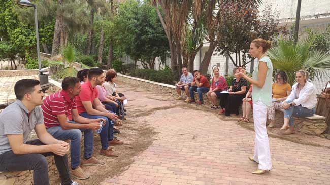 Imagen de uno de los talleres impartidos en Archena
