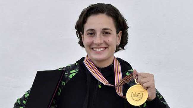 Ana Carrasco fue la mujer m&aacute;s joven en participar en el Campeonato Mundial de Motociclismo