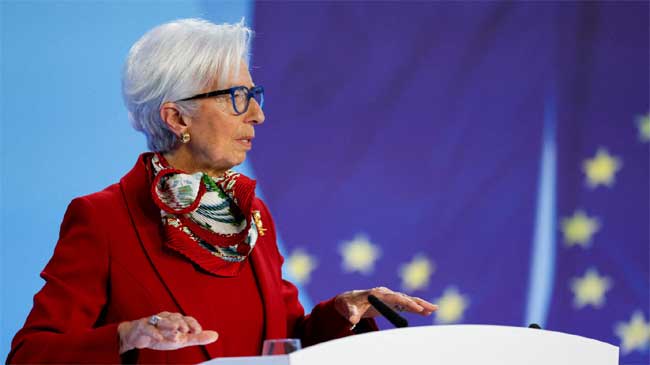 Christine Lagarde, presidenta del Banco Central Europeo