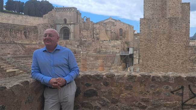 Diego Salinas, candidato de Vox a la alcald&iacute;a de Cartagena