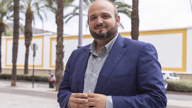 Manuel Torres, candidato socialista a la alcald&iacute;a de Cartagena. Im&aacute;genes: Miryam Mart&iacute;nez Soler
