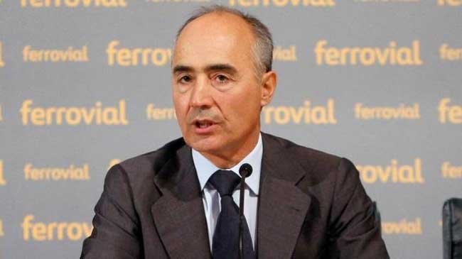 Rafael del Pino, presidente de Ferrovial