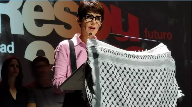 Teresa Fuentes, nueva máxima dirigente de CCOO en la Región de Murcia, d,urante el Congreso de CC OO / CC OO Teresa Fuentes, nueva máxima dirigente de CCOO en la Región de Murcia, d,urante el Congreso de CC OO / CC OO