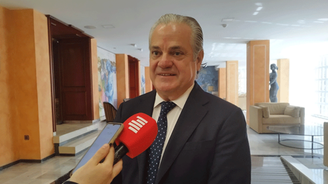 Marcos de Quinto en la I Jornada  de MurciaEconom&iacute;a-Defensa