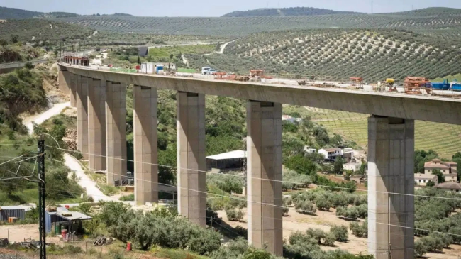 Obras del Corredor Mediterráneo. Obras del Corredor Mediterráneo.