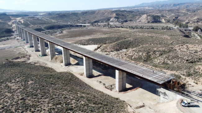 LAV Murcia-Almer&iacute;a, T&uacute;nel Viator - MINISTERIO DE TRANSPORTES El Ministerio avanza as&iacute; en distintos &aacute;mbitos para el desarrollo de la l&iacute;nea, donde se han completado ya siete subtramos de plataforma  MURCIA, 9 May. (EUROPA 