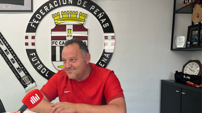 Miguel &Aacute;ngel Mu&ntilde;oz, expresidente de la Federaci&oacute;n de Pe&ntilde;as del FC Cartagena
