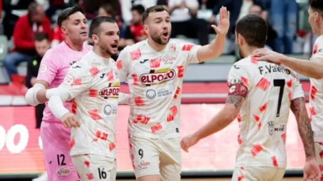 Encuentro liguero del ElPozo de Murcia. Encuentro liguero del ElPozo de Murcia.