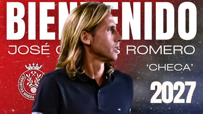 Checa, nuevo entrenador de la Deportiva Minera. Checa, nuevo entrenador de la Deportiva Minera.