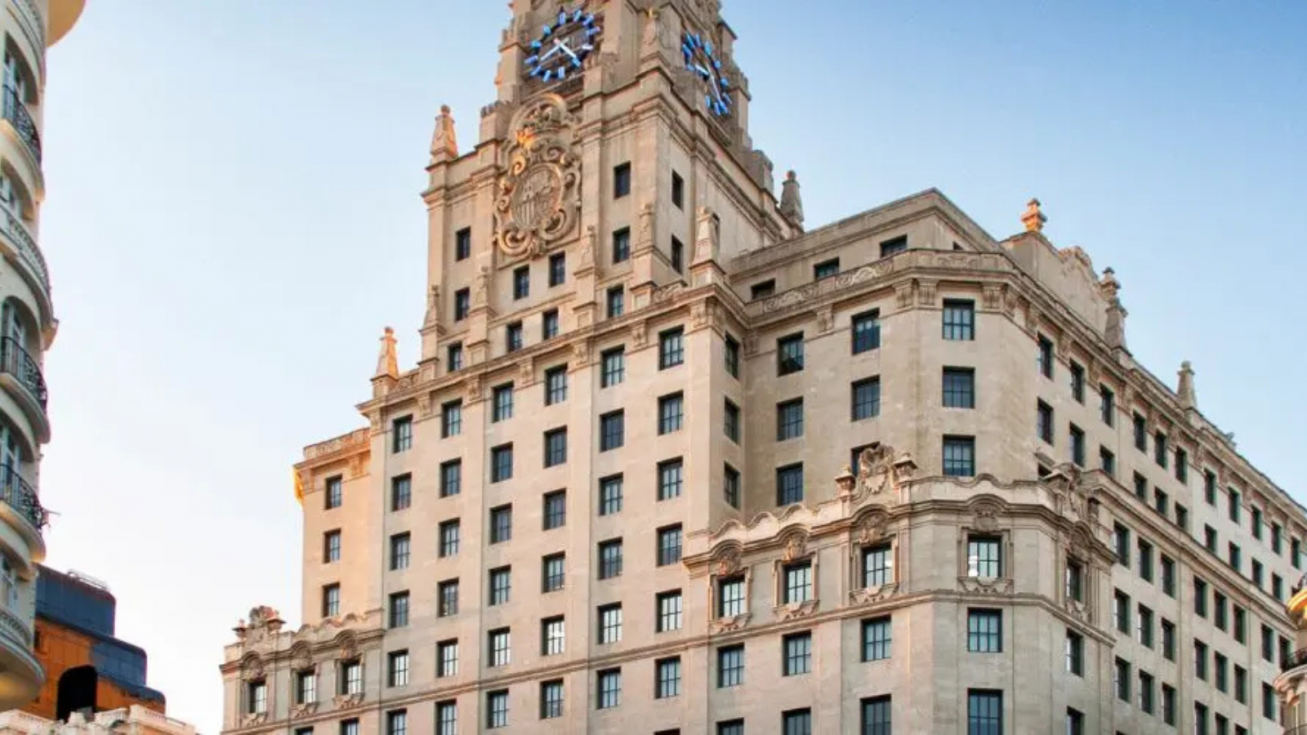 Sede histórica de Telefónica en Madrid. Sede histórica de Telefónica en Madrid.