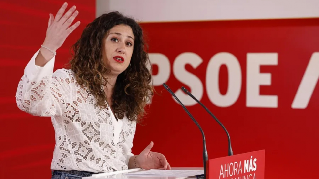 La portavoz adjunta del grupo socialista, Enma López (Chema Moya). La portavoz adjunta del grupo socialista, Enma López (Chema Moya).