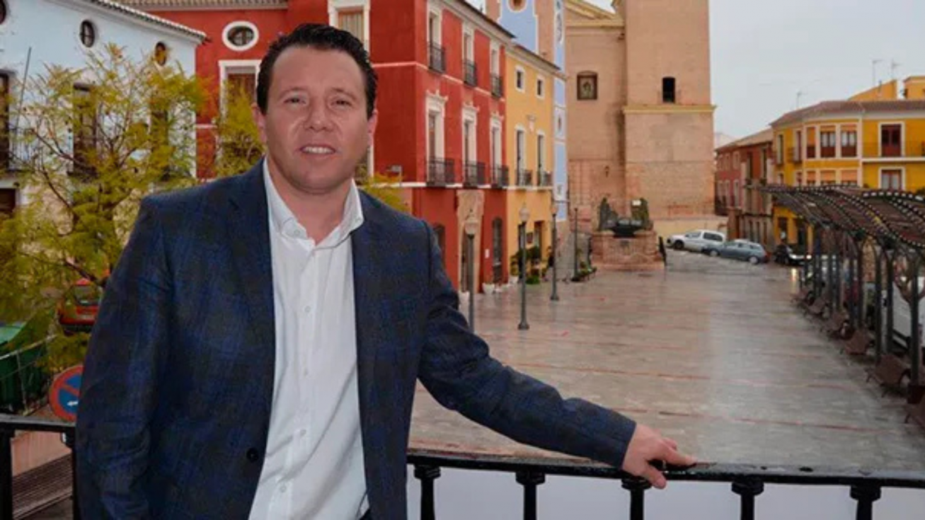 Juan Jes&uacute;s Moreno, alcalde de Mula.