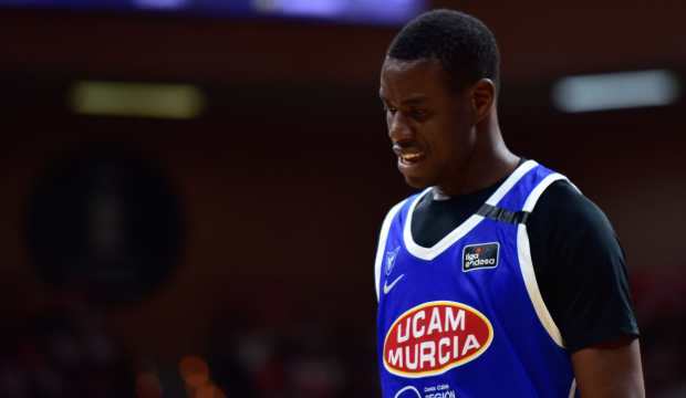 Moussa Diagne clave en la victoria frente a Unicaja / Javier Bernal