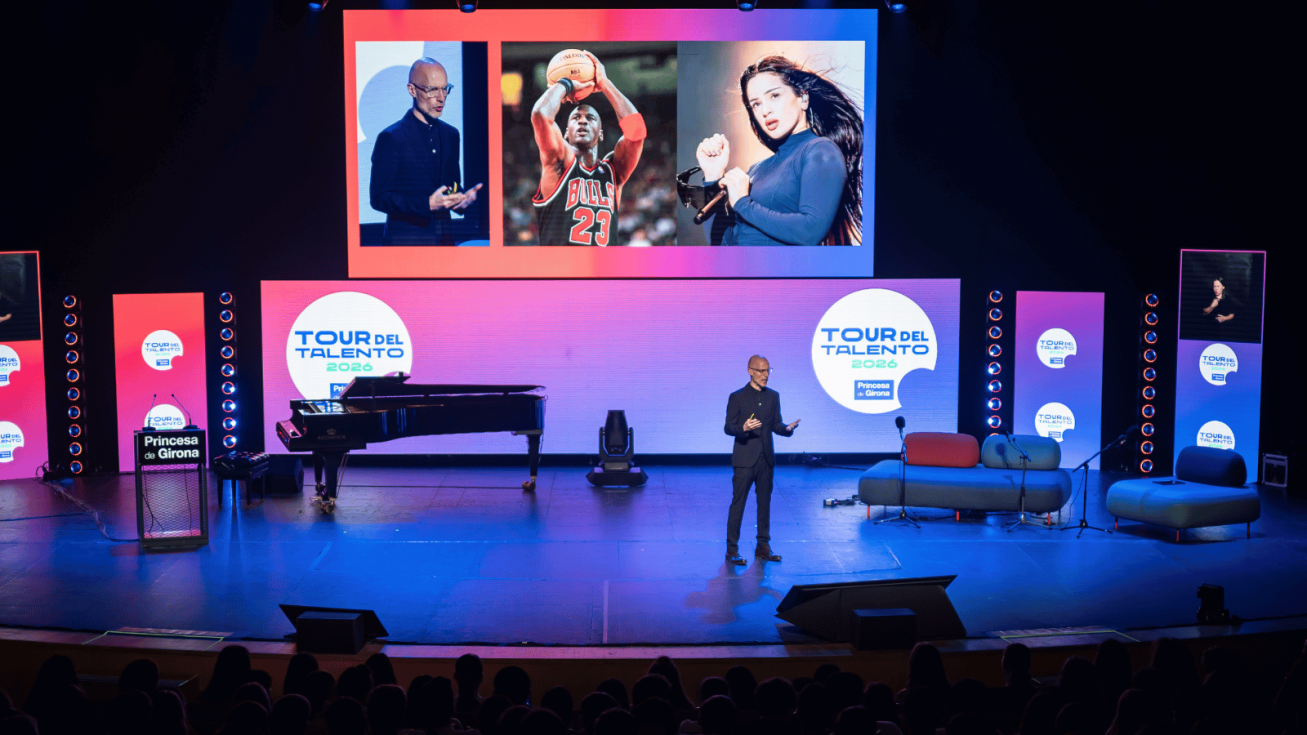 Uno de los actos celebrados en Murcia durante El Tour del Talento de la Fundación Princesa de Girona Uno de los actos celebrados en Murcia durante El Tour del Talento de la Fundación Princesa de Girona