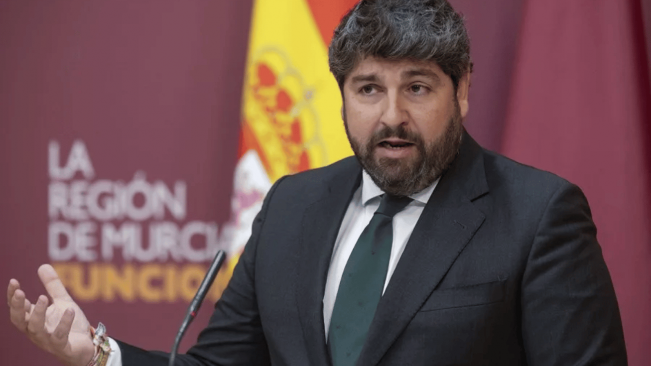 El presidente de la Comunidad de Murcia, Fernando L&oacute;pez Miras. EFE/Marcial Guill&eacute;n