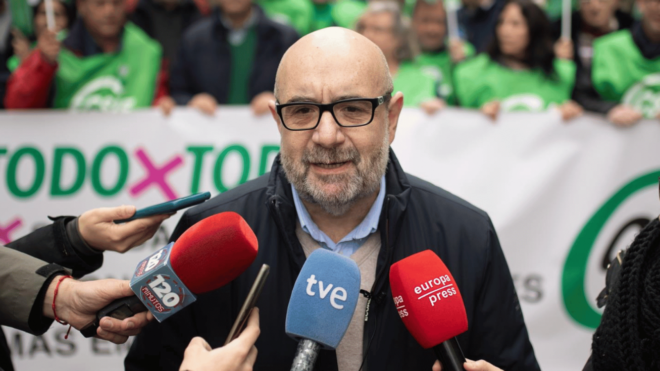 El presidente nacional de CSIF, Miguel Borra - Alejandro Mart&iacute;nez V&eacute;lez - Europa Press - Archivo