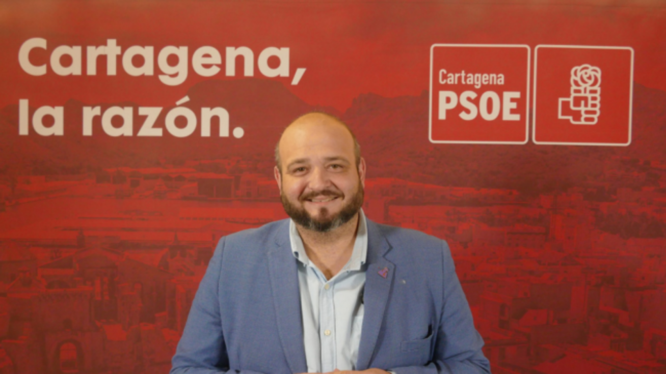 Manolo Torres, l&iacute;der de los socialistas cartageneros.