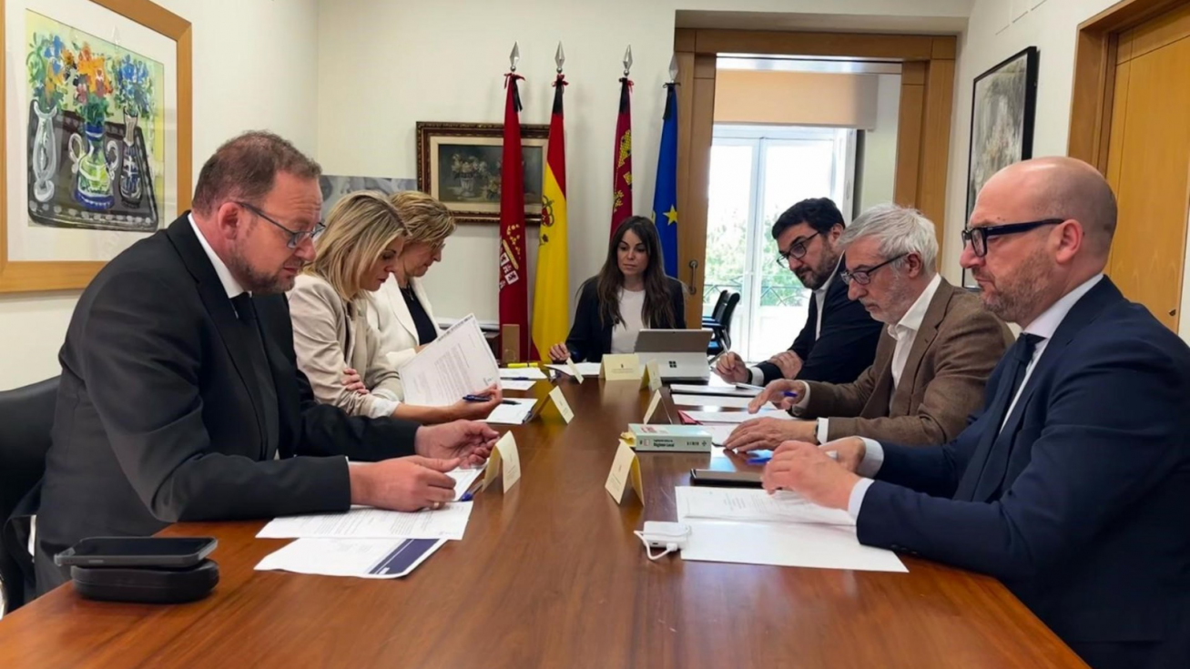 Junta de Portavoces del Ayuntamiento de Murcia.