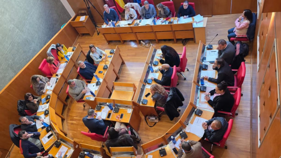 Pleno del Ayuntamiento de Lorca.