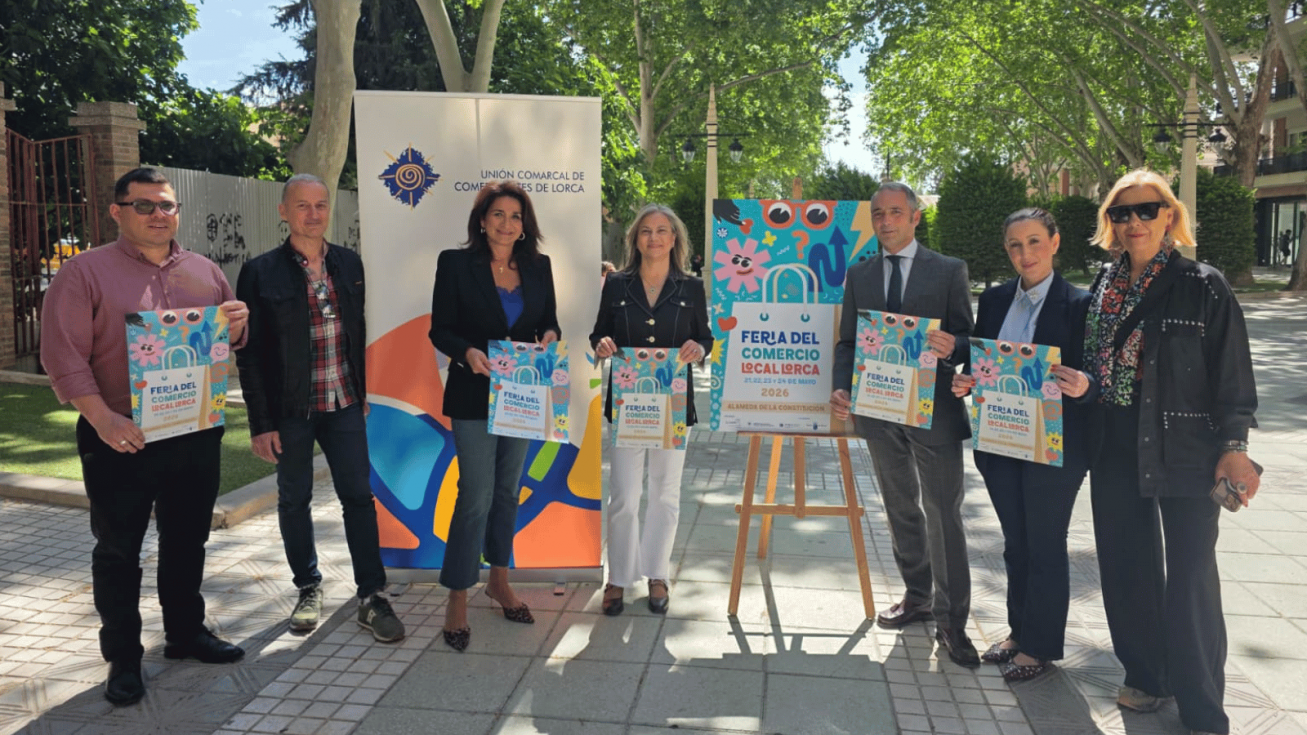 Lorca refuerza su comercio local con una feria en la Alameda y dos grandes citas en 2026 Lorca refuerza su comercio local con una feria en la Alameda y dos grandes citas en 2026