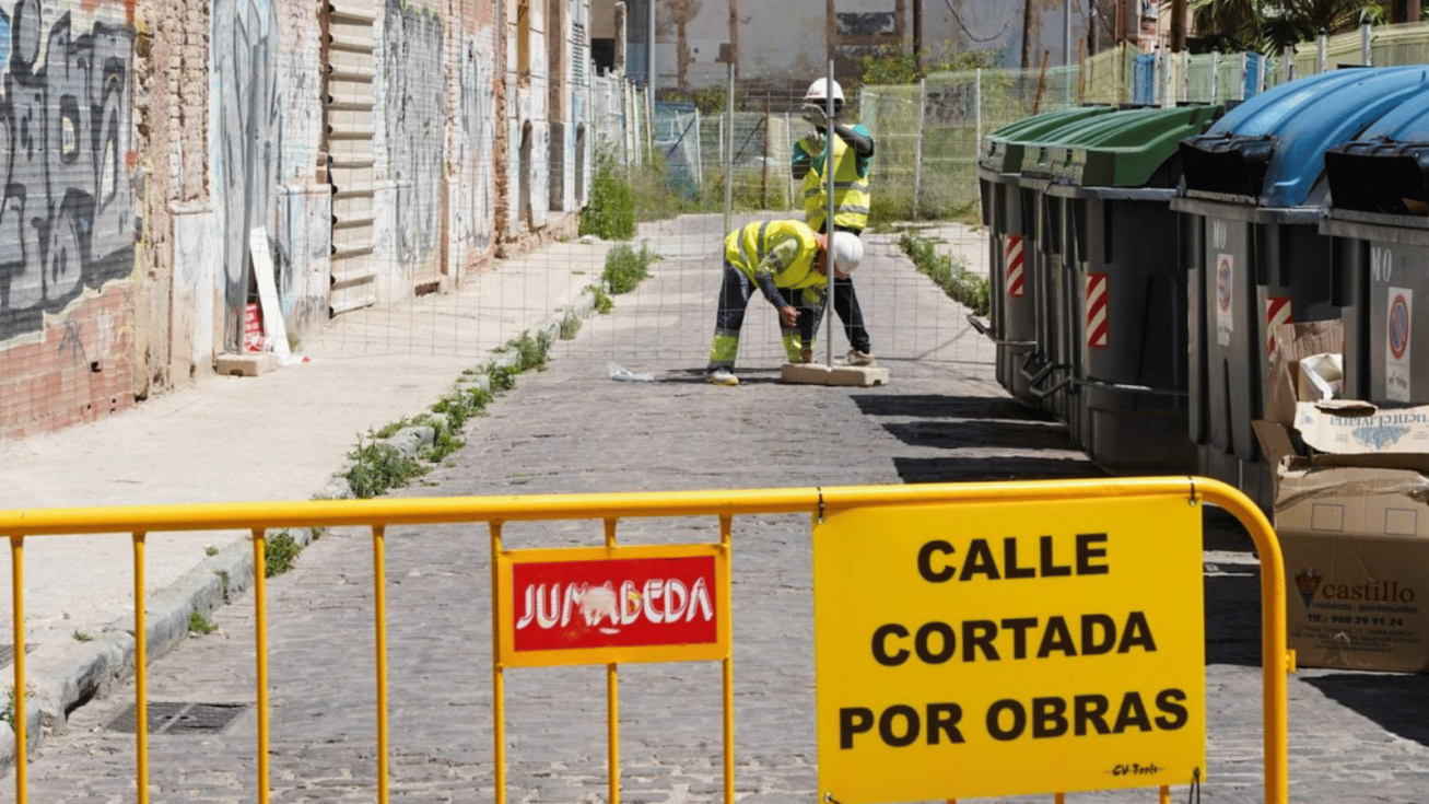 Inicio de las obras de renovaci&oacute;n de la Morer&iacute;a Baja - Ayto. de Cartagena