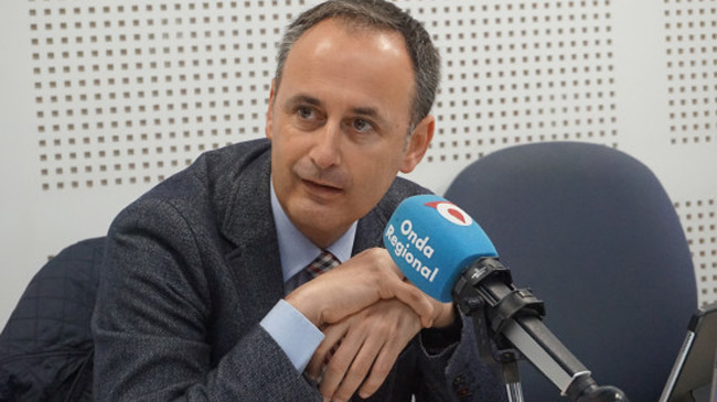 Javier Celdr&aacute;n, consejero de Empleo y Empresa en funciones