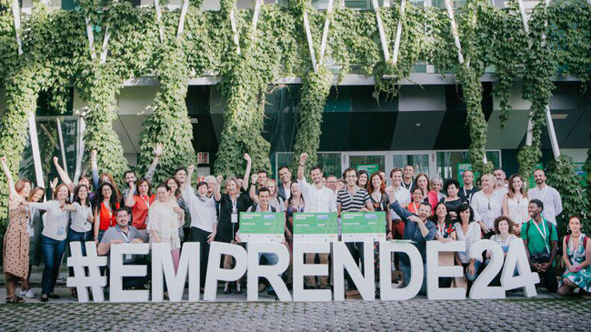 Participantes en el programa #Emprende24