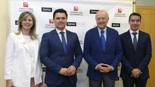 Olga Garc&iacute;a, Jos&eacute; Miguel Luengo, Carlos Egea y Antonio Francisco Garc&iacute;a