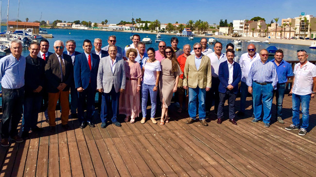 Reuni&oacute;n en Los Alc&aacute;zares de la Mesa de la N&aacute;utica