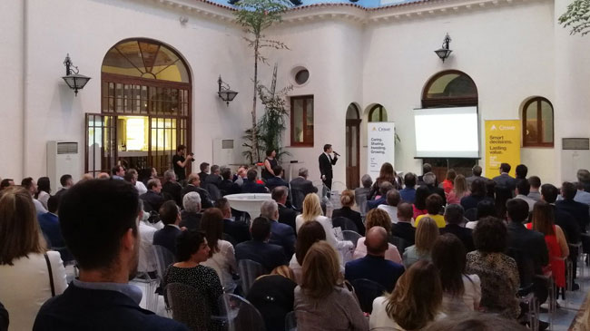 Presentaci&oacute;n de Crowe en Murcia