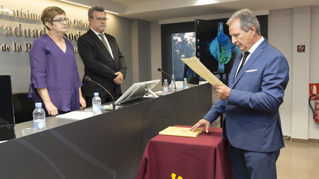 Toma de posesi&oacute;n de un nuevo mandato de Jos&eacute; Ruiz