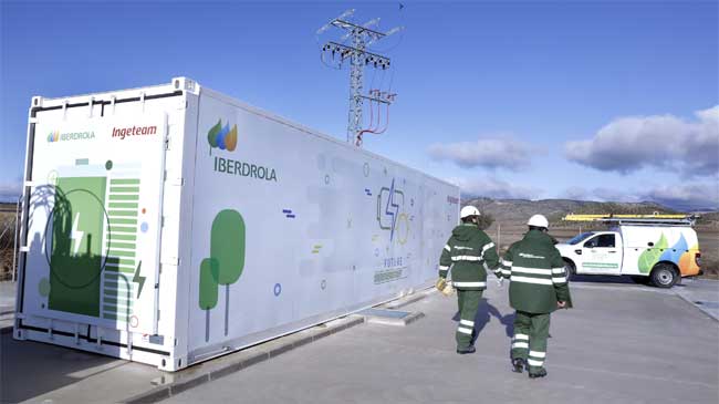 Sistema de almacenamiento de energía eléctrica con baterías en Caravaca Sistema de almacenamiento de energía eléctrica con baterías en Caravaca