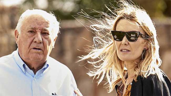 Marta Ortega y su padre, Amancio Ortega, fundador de Inditex, en una imagen de archivo