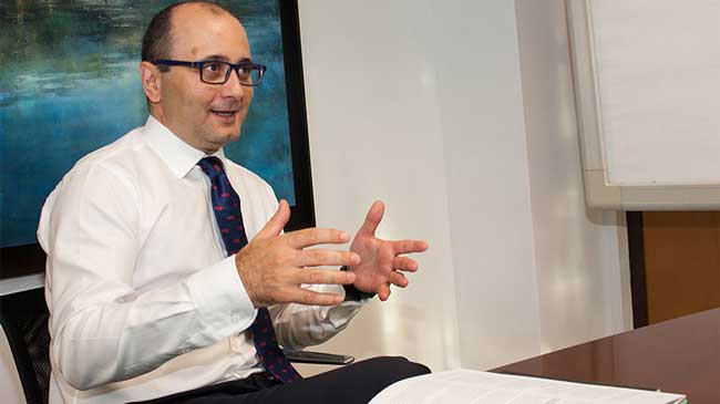Joaqu&iacute;n G&oacute;mez es el director del Instituto de Fomento