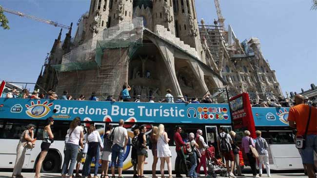 Catalu&ntilde;a fue el principal destino de los turistas que llegaron a Espa&ntilde;a en abril