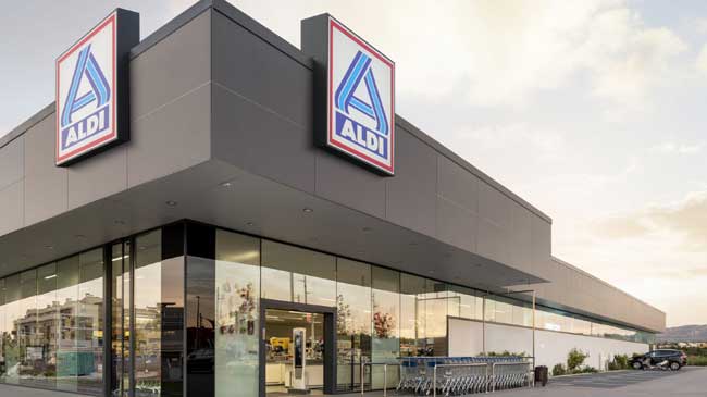 Imagen de archivo de un supermercado Aldi