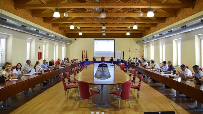 Foto del Consejo de Gobierno de la UPCT celebrado este lunes