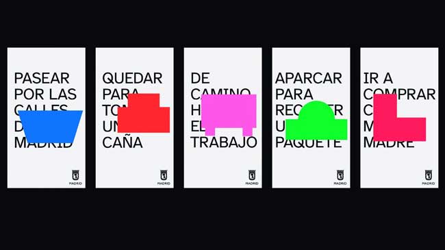 Material elaborado por el estudio murciano Fundaci&oacute;n 33 para el ayuntamiento de Madrid